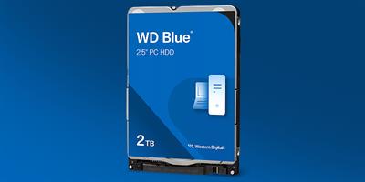 WD 2TB 256MB 5400 2.5" SATA3 Blue PC Mobile HDD
