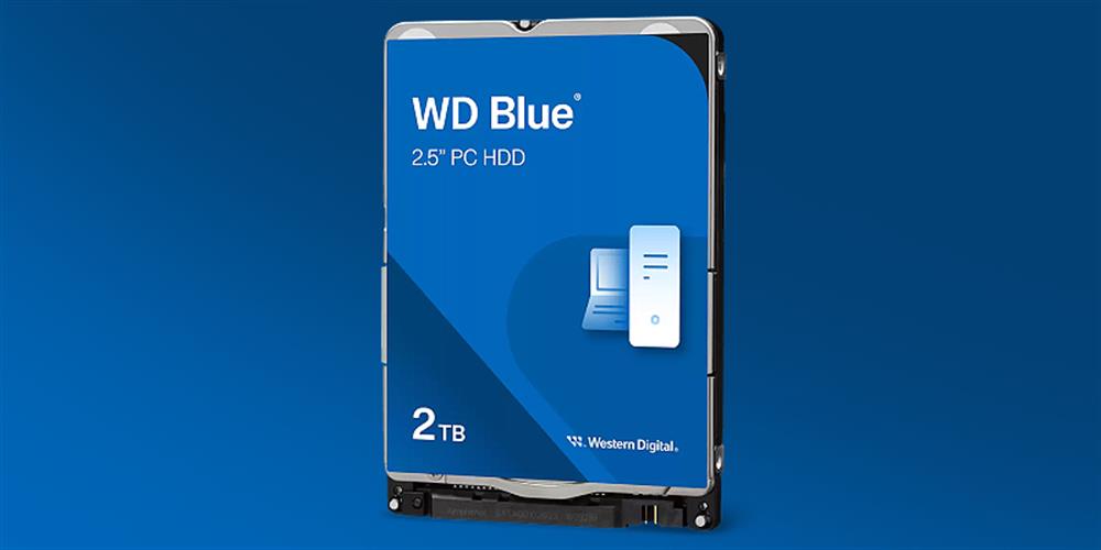 WD 2TB 256MB 5400 2.5" SATA3 Blue PC Mobile HDD