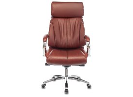 כיסא משרדי - BUROCRAT T-9904NSL PU - חום