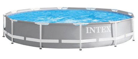 בריכת עמודים עגולה | 366X76סמ| מקט 26710 |Prism Frame| INTEX | קפיץ קפוץ