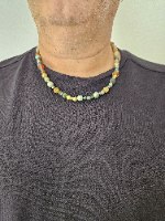 שרשרת קרנליאן כתום