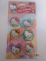 מדבקות מים דיסני דגם HELLO KITTY הלו קיטי