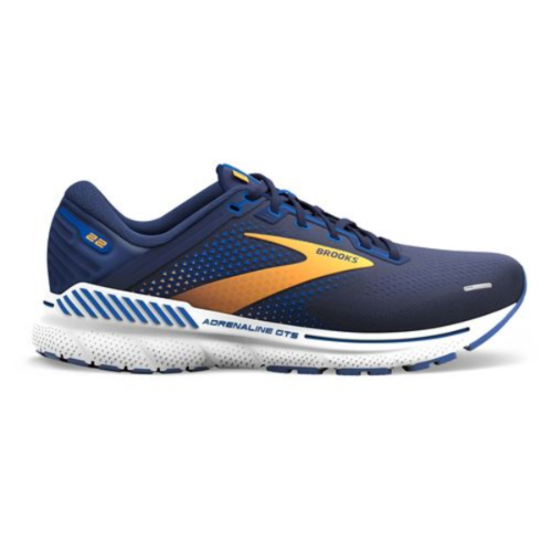 נעלי ריצה גברים 2E Adrenaline GTS 22 צבע כחול | BROOKS | ברוקס