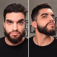 מסרק מחליק ומעצב חשמלי לזקן ולשיער דגם BeardCraft