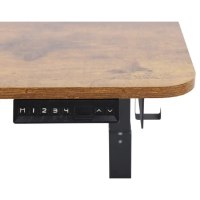 שולחן עמידה חשמלי מתכוונן חד מנועי Comfortly Sun 