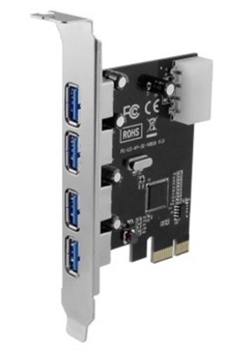 כרטיס הרחבה Gold Touch PCIe Card 4 Port USB 3.0