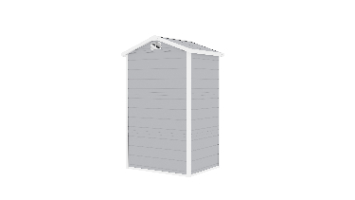 מחסן פלסטיק ARPO פרימיום במידה 133X120 דגם A20