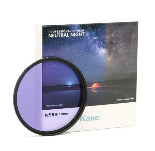 Kase 82mm Neutral Night Filter פילטר למניעת זיהום אור בצילומי לילה