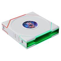 Lian-Li 120mm UNI FAN TL LCD FLEX Reverse Blade 3-Pack לבן