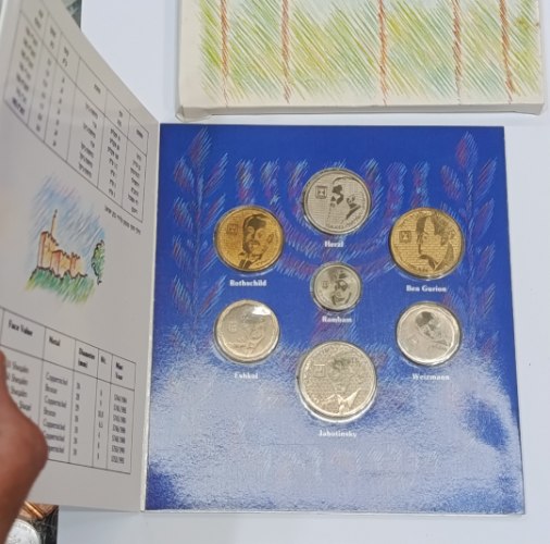 סדרת מטבעות "אישים בישראל"- שנת 1992, סדרת מטבעות ישראל , החברה הממשלתית למדליות ולמטבעות