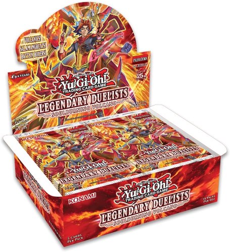 קלפי יו-גי-הו בוסטר בוקס Yu-Gi-Oh! Legendary Duelists: Soulburning Volcano Booster Box