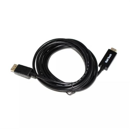 כבל פסיבי DP ל-HDMI אורך 1.8 מטר חד כיווני GoldTouch 4K 30Hz