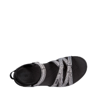 סנדלי נשים Teva Tirra Black White Multi שחור לבן