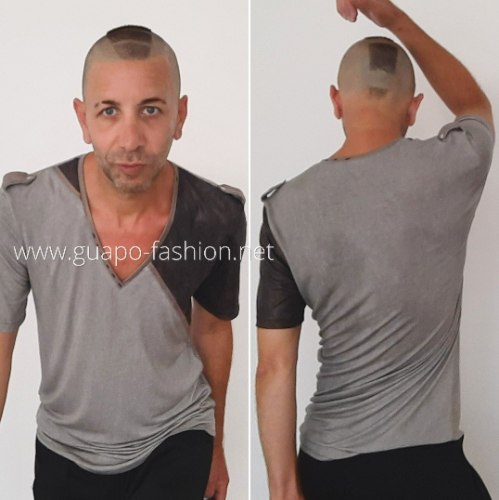 Detailed Cotton Men's T-shirt | Designed by Tal Dekel | GUAPO Fashion