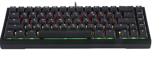 מקלדת מכנית עם גוף אלומיניום, כבל USB-C ומקשי PBT איכותיים
