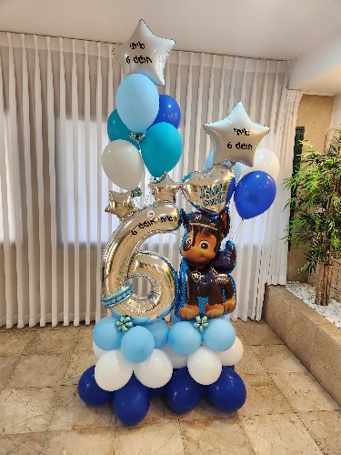 זר מושלם לילד כלבי החילוץ ומספר