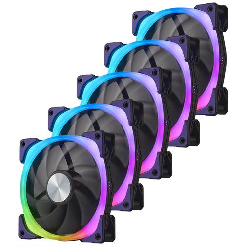 Super Flower NEON ARGB 120mm Black 5xFans