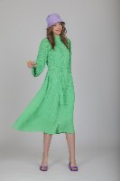 שמלת פליסה NEW 2022  ירוק
