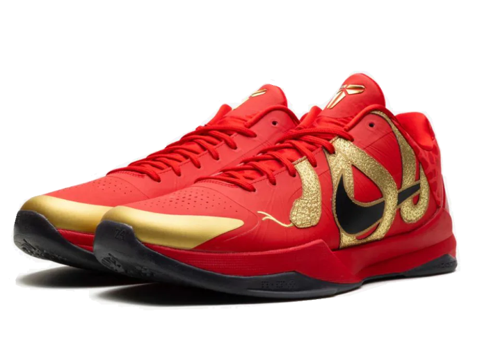 נעלי נייק קובי בריאנט Nike Kobe ZOOM RETRO אדום זהב