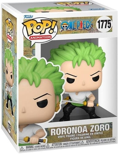 פופ וואן פיס  רורונואה זורו עם 3 חרבות -  Pop One Piece Roronoa Zoro #1775