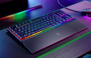 מקלדת TKL לגיימינג Razer Ornata V3 Tenkeyless עם מקשי Mecha-Membrane ומשענת יד – תמונה 5