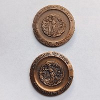 צמד מדליות יפו- שנת 1965, מדליה ברונזה, 45 מ"מ, החברה הממשלתית למדליות ולמטבעות
