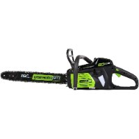 מסור שרשרת נטען מקצועי 80V PRO - להב 45 ס"מ (גוף בלבד) - GREENWORKS 99550