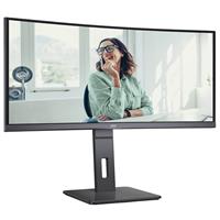 AOC 34" QHD 100Hz 4ms USB-C DP65W VA Curved Monitor
