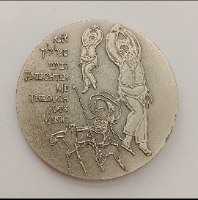 מרטין בובר- שנת 2001, מדליה כסף/999, 50 מ"מ, החברה הממשלתית למדליות ולמטבעות