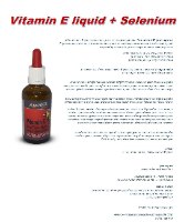 ויטמין E נוזלי + סלניום אבימקס Avimax Vitamin E liquid + Selenium בקבוק 50 מ''ל