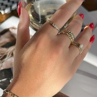 טבעת זהב לנשים 