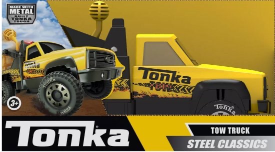 רכב גרירה מתכת קלאסי TONKA