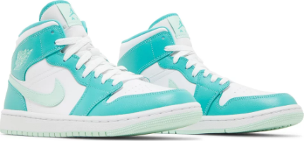 Wmns Air Jordan 1 Mid Marine Green
