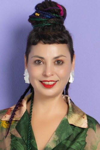 עגילי קליפס מתכת מניפה כסופה