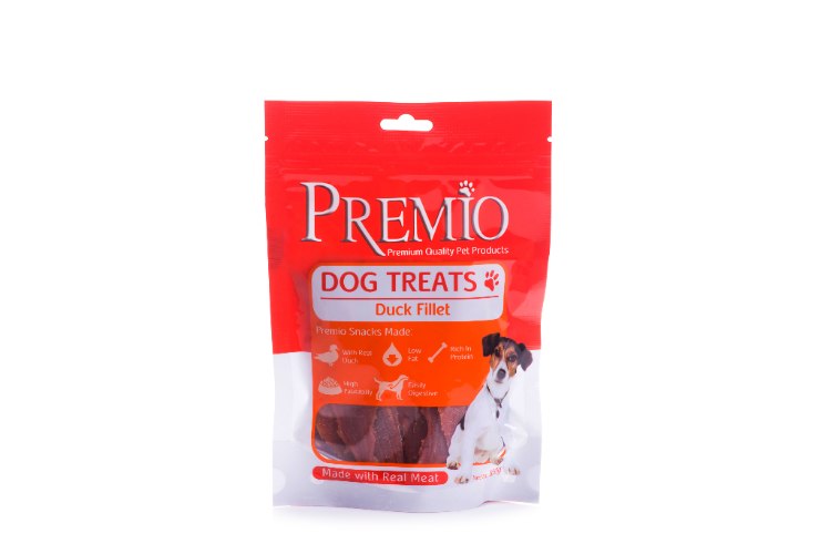 פרמיו חטיף פילה ברווז  100 גרם - PREMIO TREATS DUCK FILLET 100G
