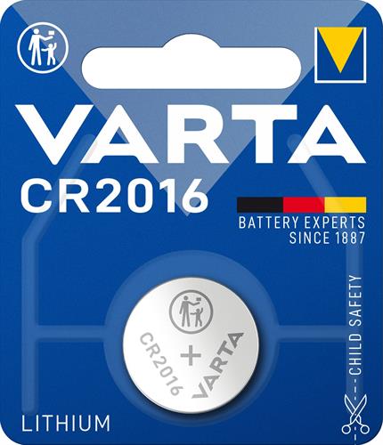 VARTA LITHIUM CR 2016 10 PCS