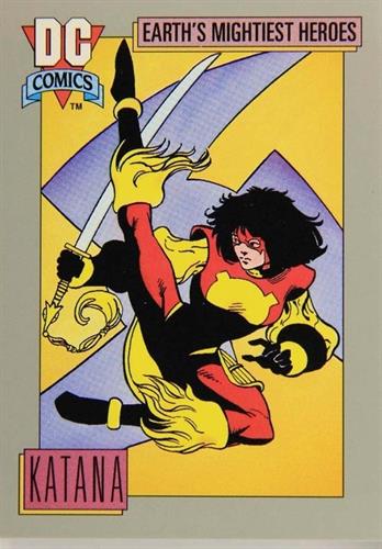 קלף בודד די.סי קומיקס DC Comics - Soultaker, Katana's Sword - Earth's Mightiest Heroes - 61