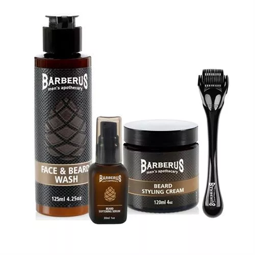 ברברוס מארז לעיצוב הזקן Barberus Beard Styling Kit