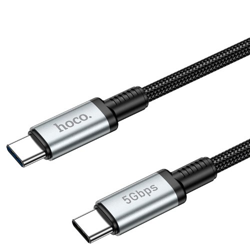 כבל נתונים מהיר במיוחד HOCO Cable Type-C to Type-C 5Gbps