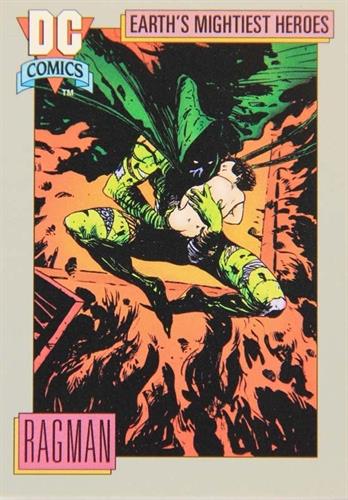 קלף בודד די.סי קומיקס DC Comics - Rags 'n' Tatters, Rory Regan's Junk Shop - Earth's Mightiest Heroes - 72
