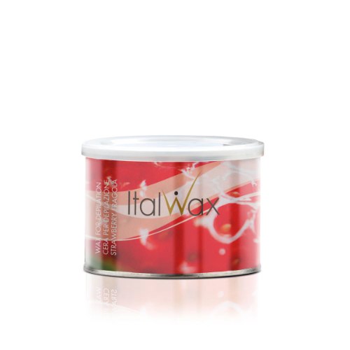 שעווה בדים פחית 400 גר' – תות סדרת שיער קצר - ItalWax