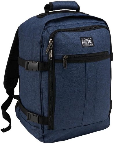 תיק עליה למטוס CABIN MAX METZ 24L ATLANTIC BLUE 40x30x20