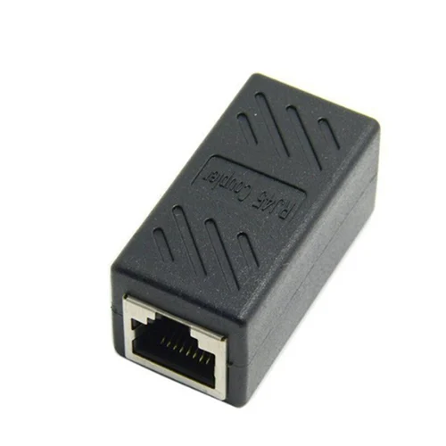 מתאם מחבר LAN לכבל רשת נקבה לנקבה מאריך RJ45 מאריך לכבל רשת