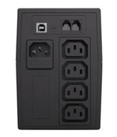 אל פסק Armor Line 600VA/360W עם עיצוב קומפקטי לשימוש ביתי ומשרדי