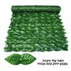 דגם עלי זיברה - גדר עלים מלאכותית מבחר דגמים
