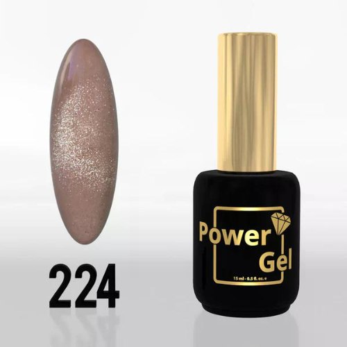 לק ג'ל 224 פאוור ג'ל POWER GEL
