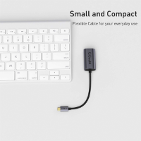 מתאם Type C ל- VGA נקבה, QGeeM USB C to VGA Female Adapter Cable
