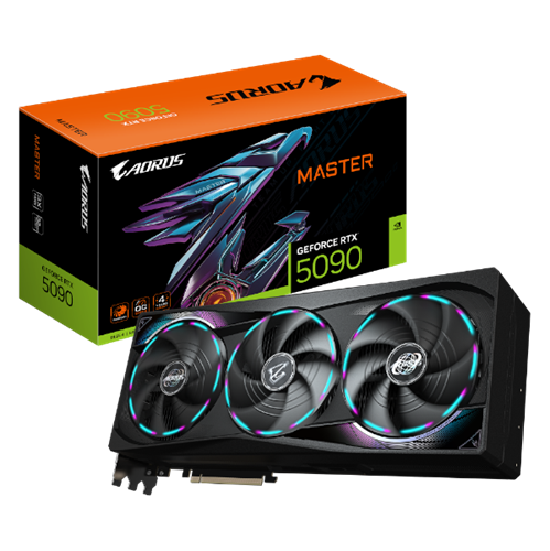 כרטיס מסך AORUS GeForce RTX 5090 MASTER 32G PCIE5