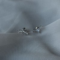 עגילי נטע| עגיל פרח צמוד