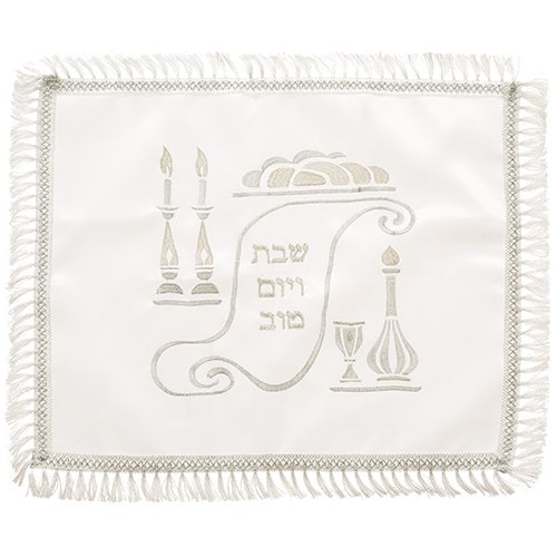 כיסוי חלה מסטן דגם קידוש